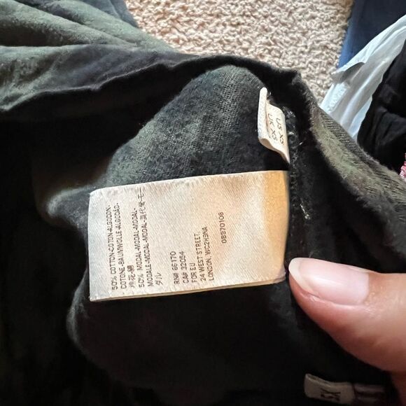 We the free to the max xs green & black maxi dress - Picture 11 of 12